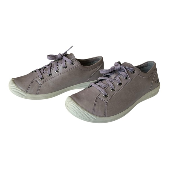 KEEN Lorelei Leather Sneakers, Women's 7.5 Shoes - Picture 2 of 8